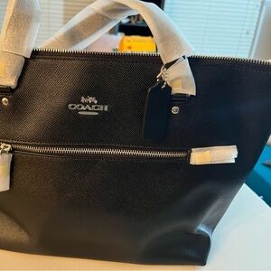 New with tags Black Coach purse
